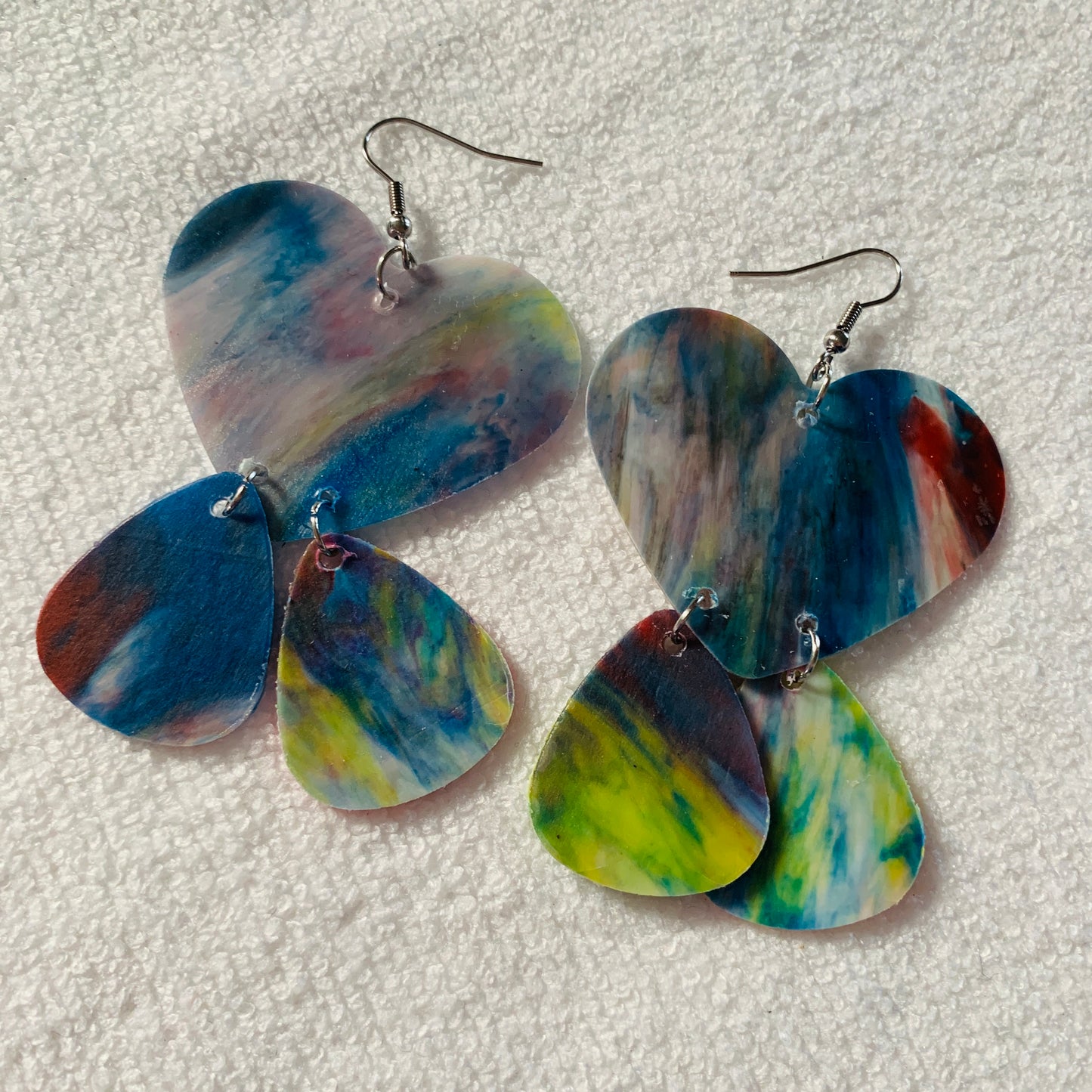 Cry Baby (Galaxy Mix) Recycled Plastic Earrings