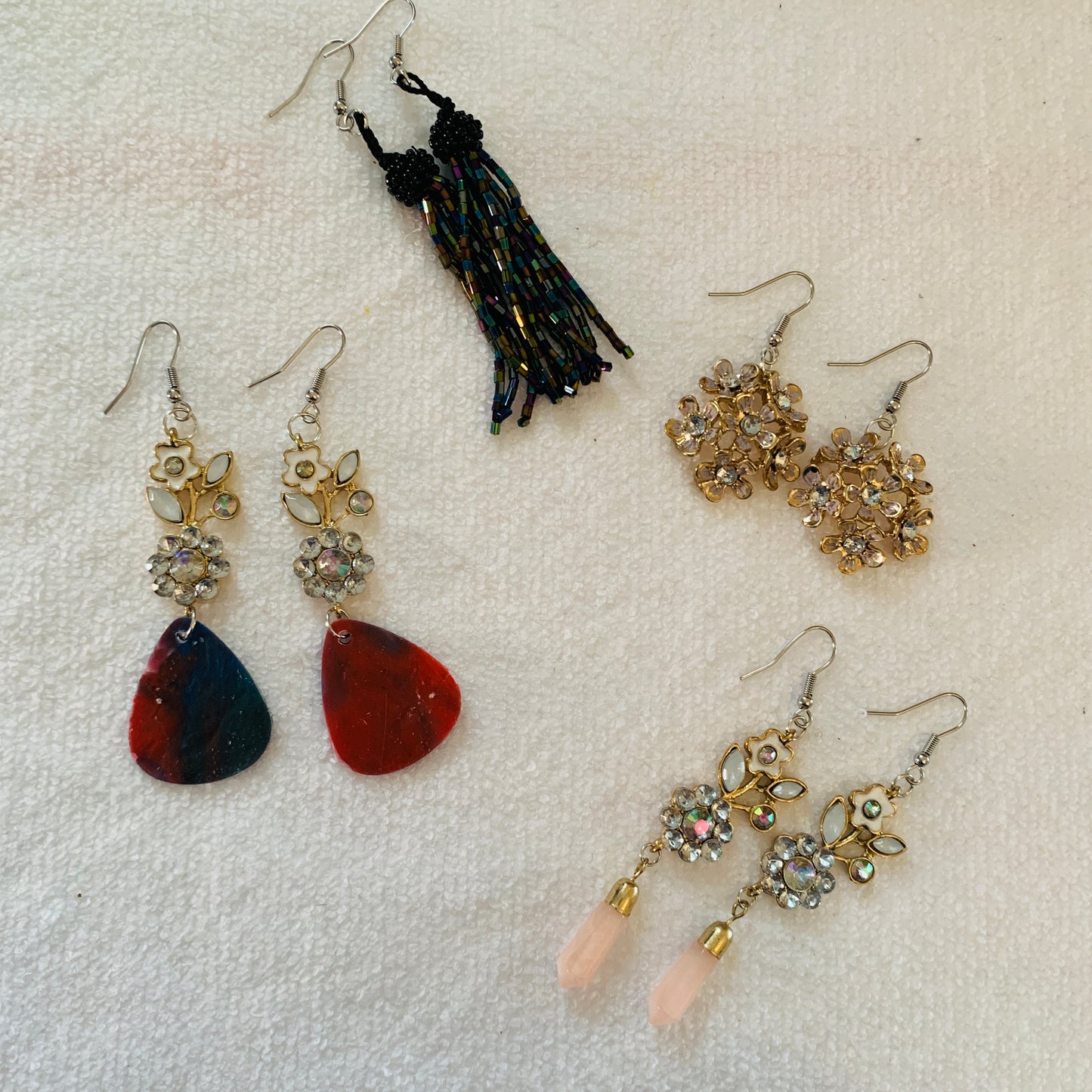Luxe Upcycled Earring Collection