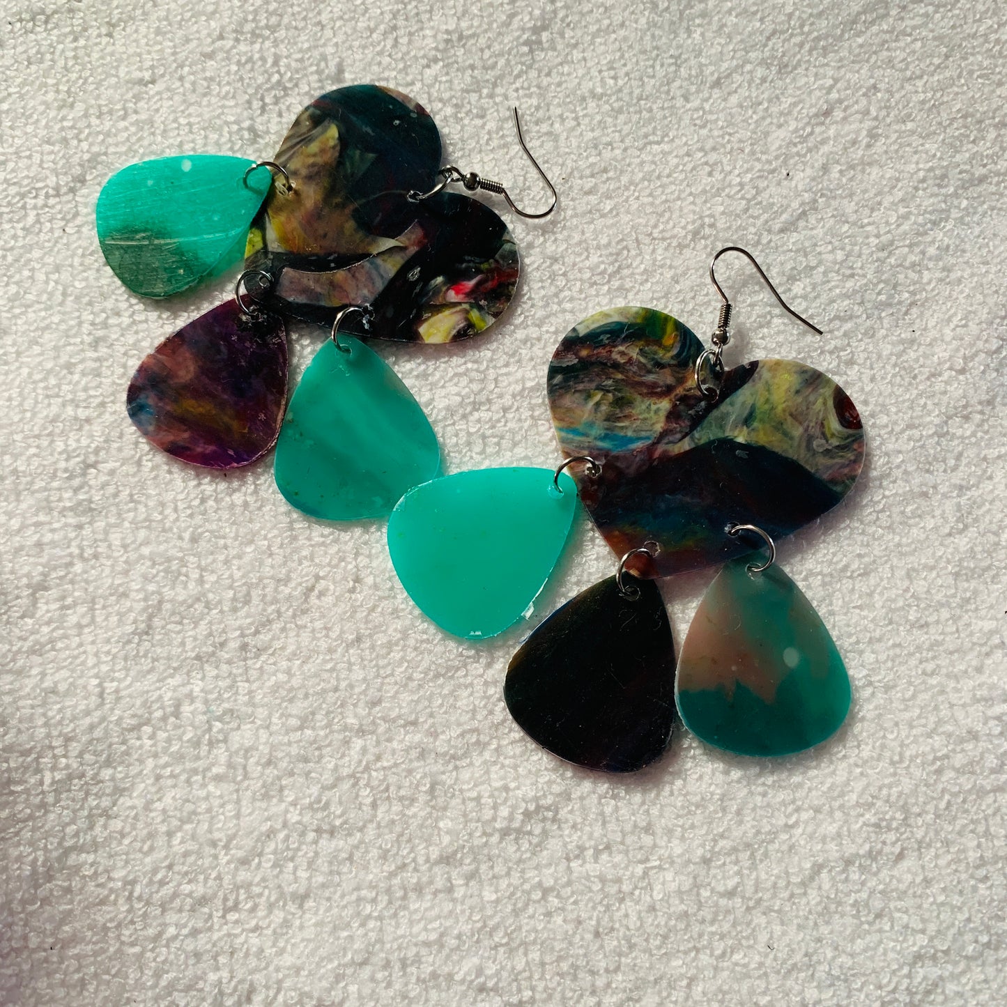 Bombshell (Galaxy Mix) Recycled Plastic Earrings